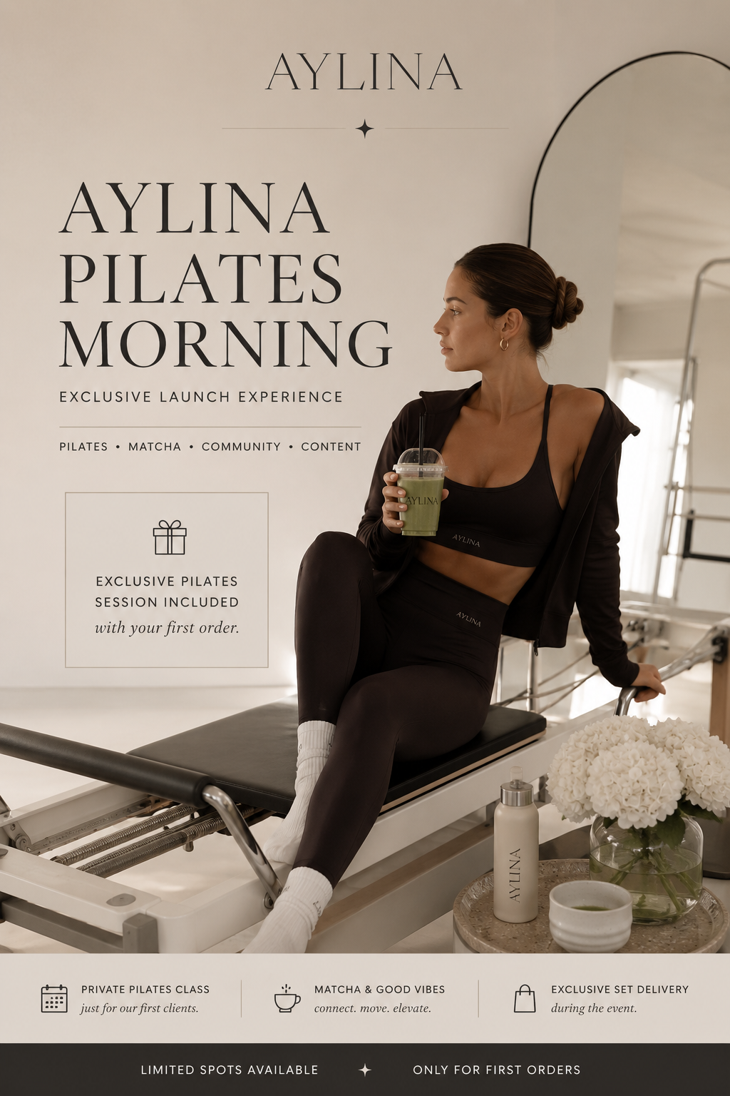 AYLINA Pilates Morning ✦  
Exclusive